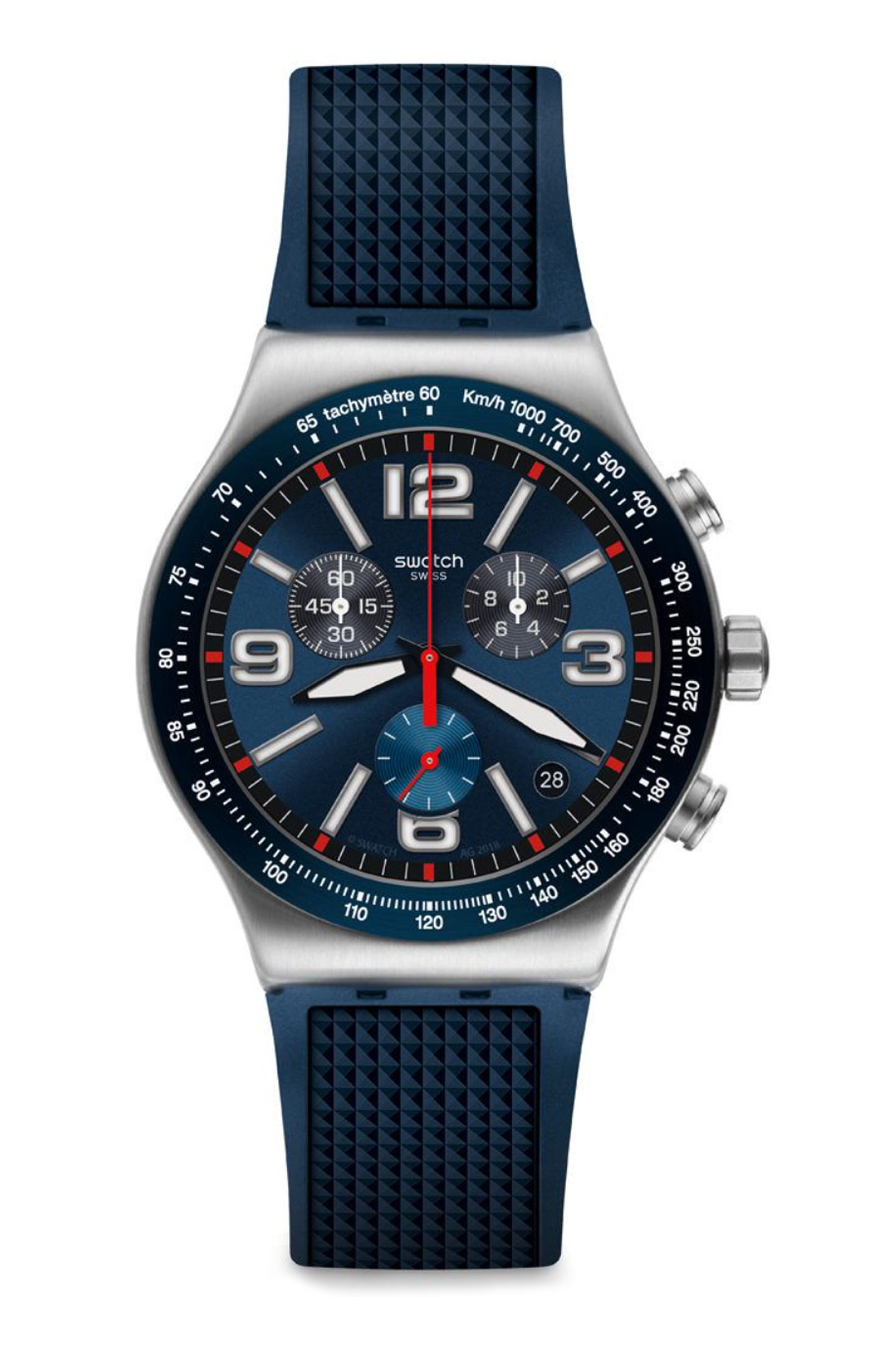 Swatch Blue Grid YVS454