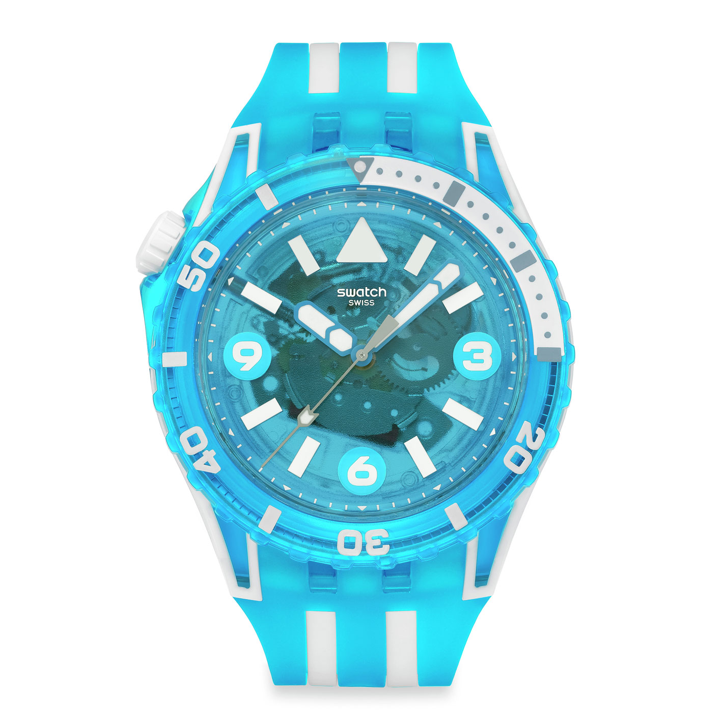 Swatch Blue Fire SSCU09S100