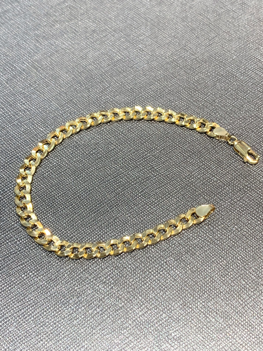 Panzer Goldarmband 585er Gold