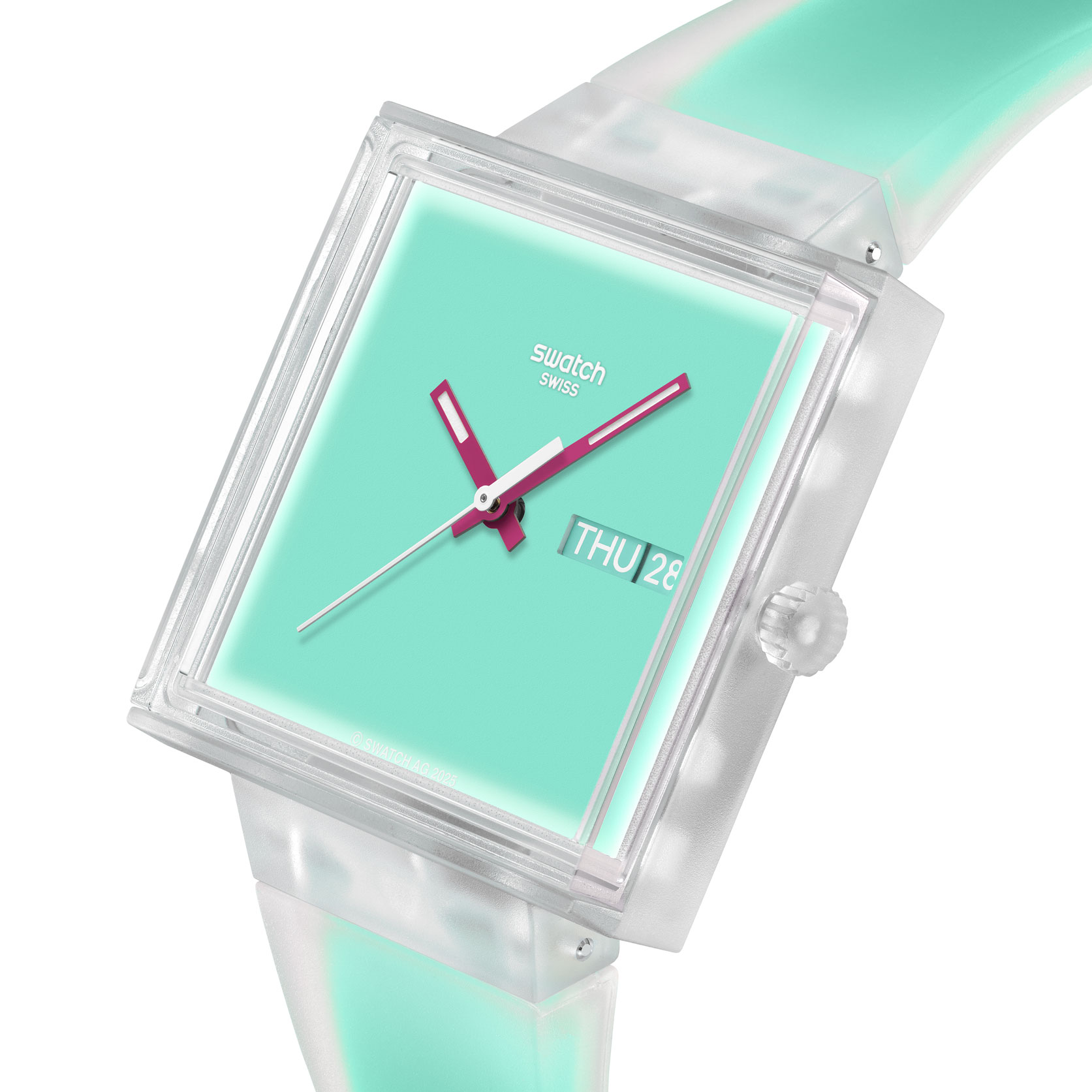 Swatch What If...See Thru Mint? SO38K702