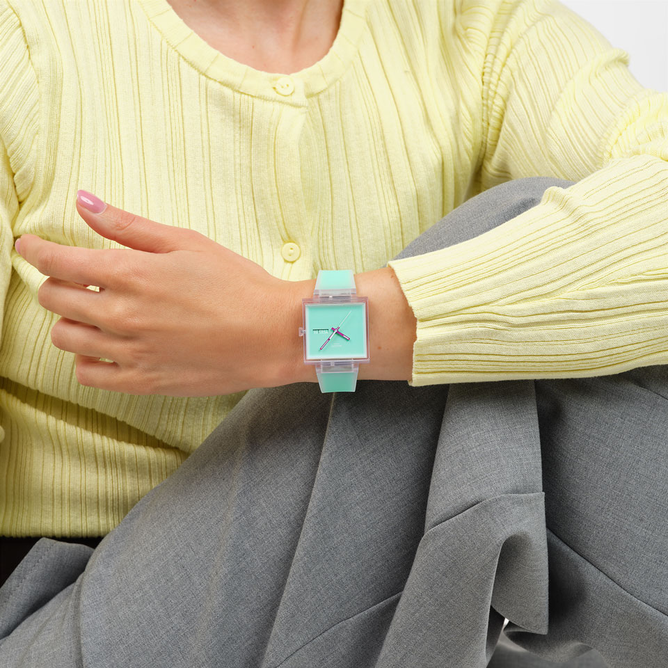 Swatch What If...See Thru Mint? SO38K702