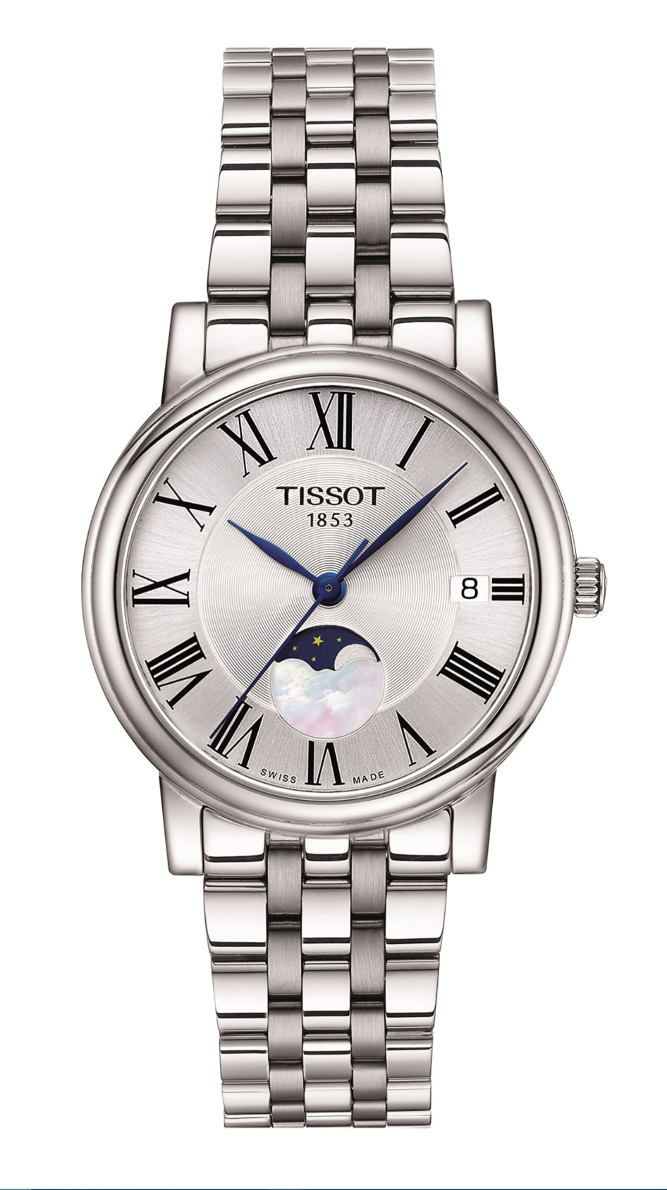 TISSOT Carson Premium GMT Moonphase T122.223.11.033.00