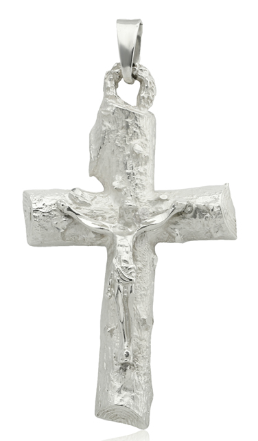 Kreuzanhänger mit Jesus 925/- Silber CL20003