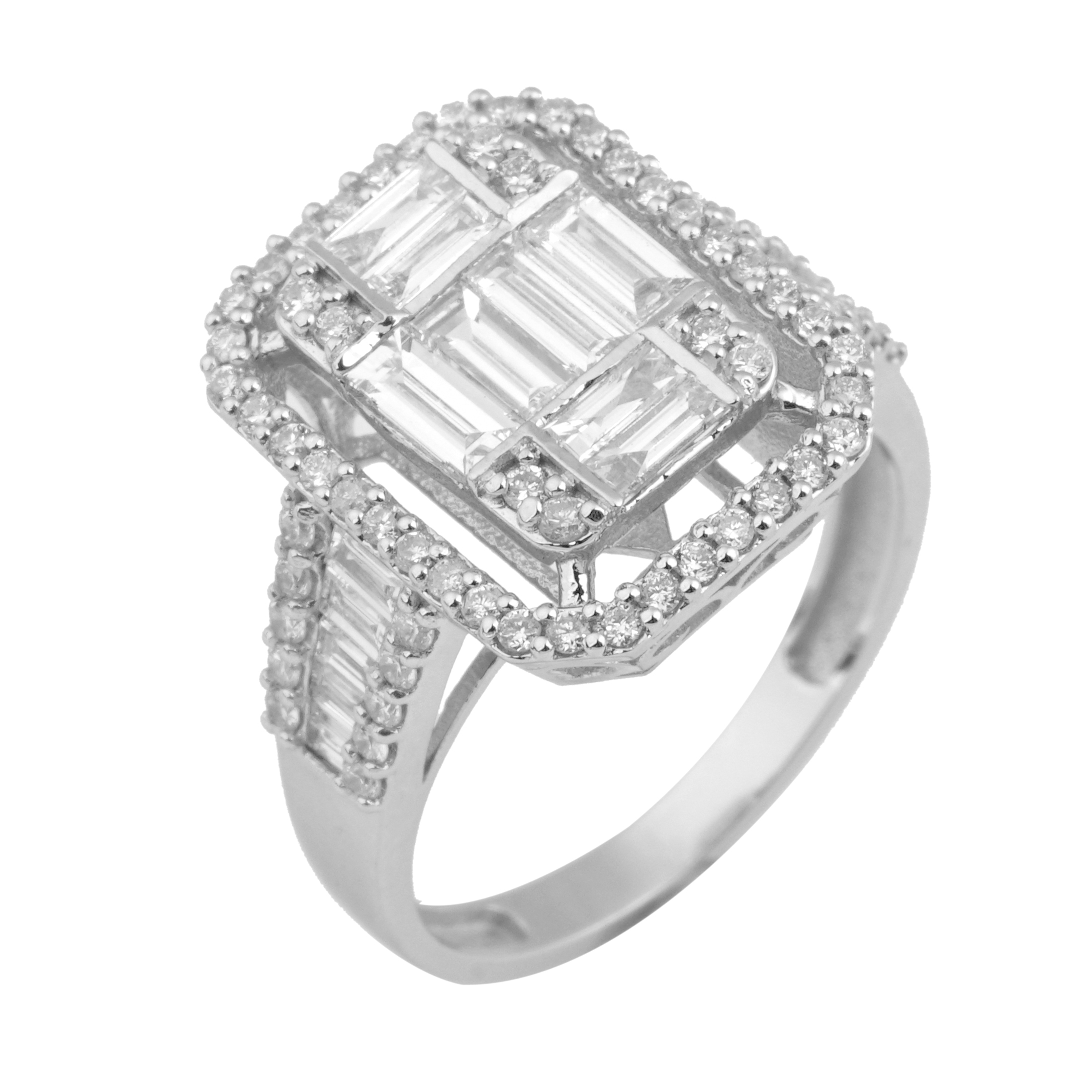 Brillant Ring 585/- Weißgold EXR4214