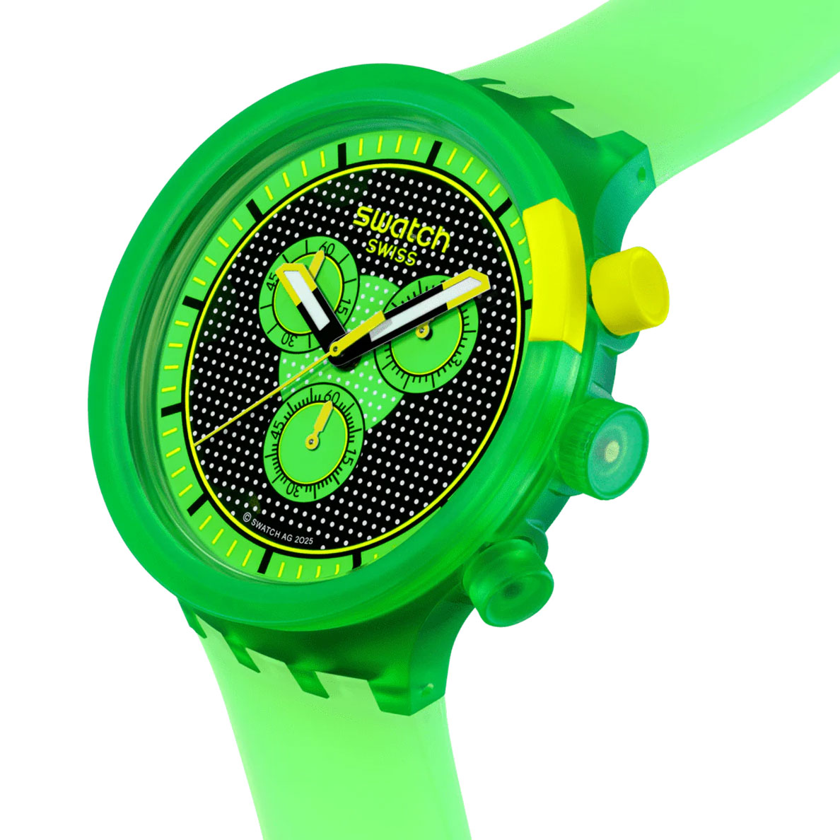 Swatch Glowingly Green SB02G100