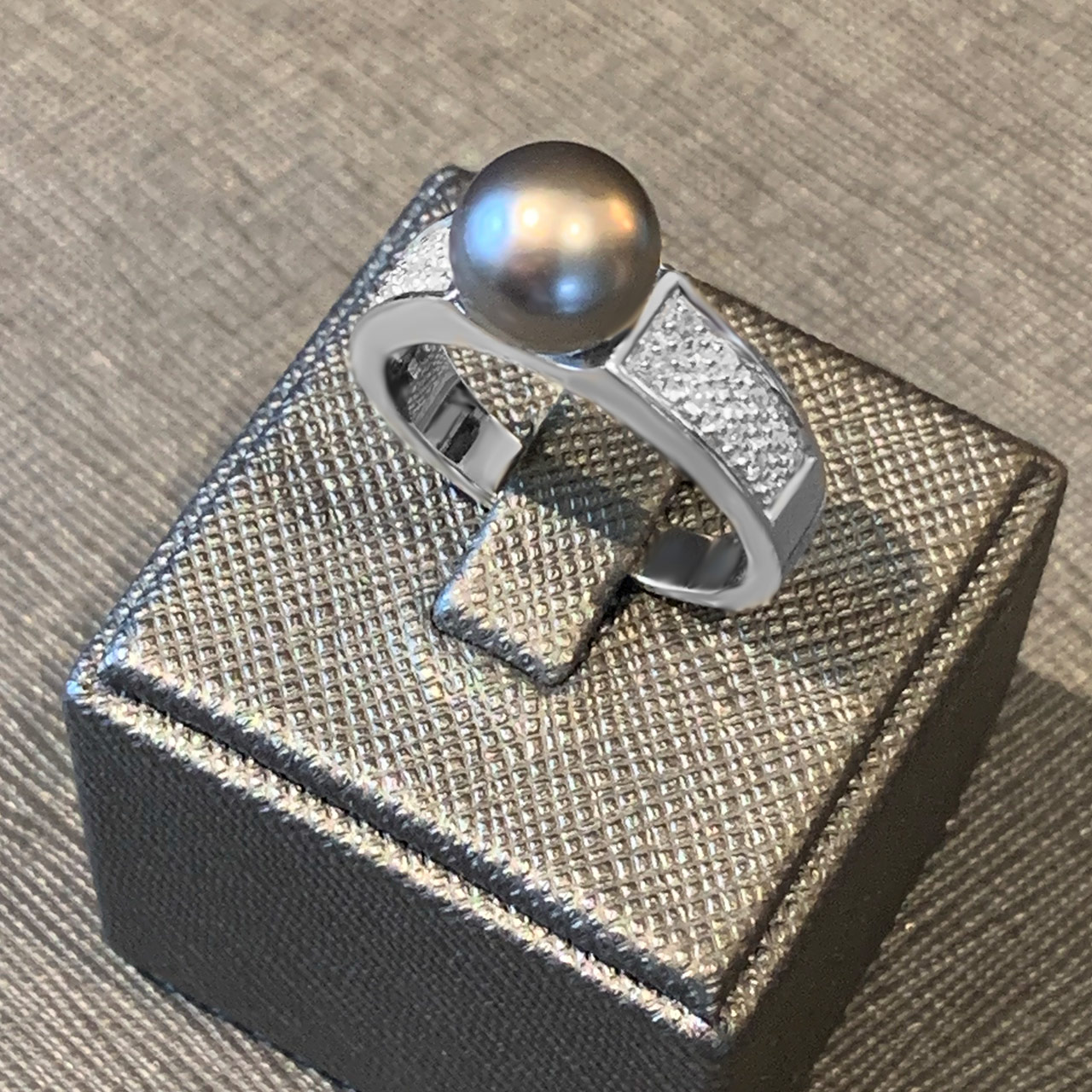 Diamant Taiti Perlen Damen Ring aus 585/- Gold EXPR4007