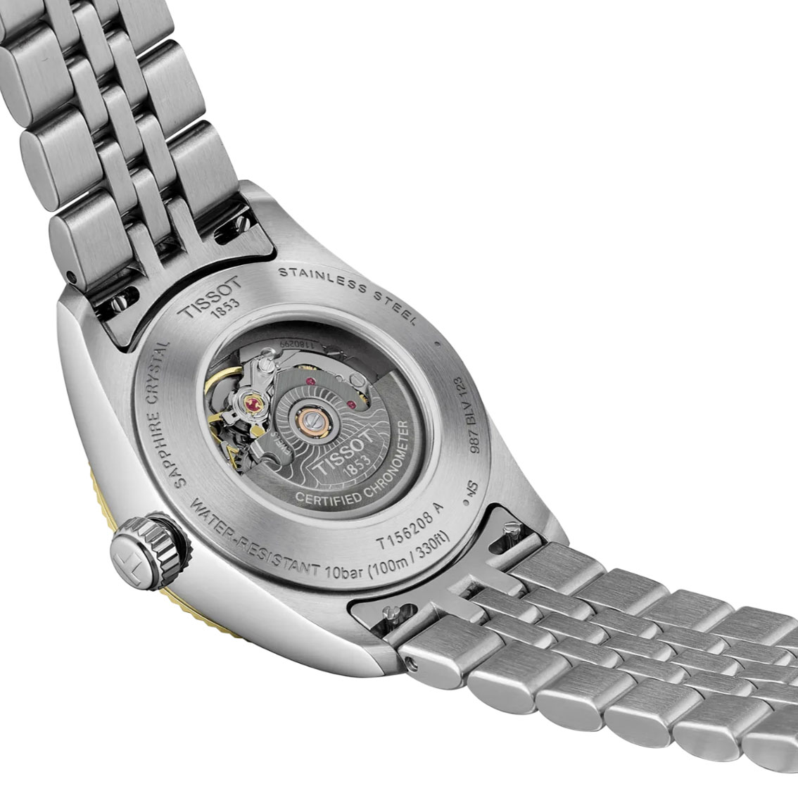 TISSOT Ballade 30mm Powermatic 80 COSC T156.208.22.033.01