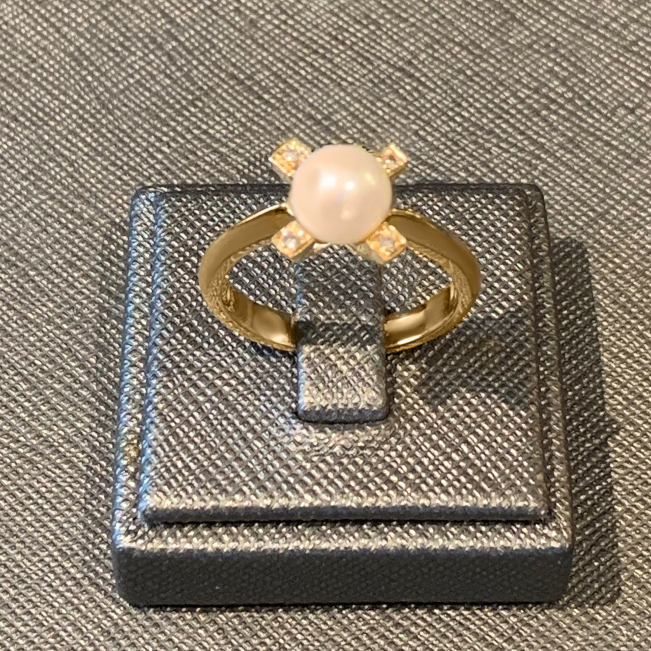 Diamant Perlen Damen Ring aus 585/- Gold EXPR4004