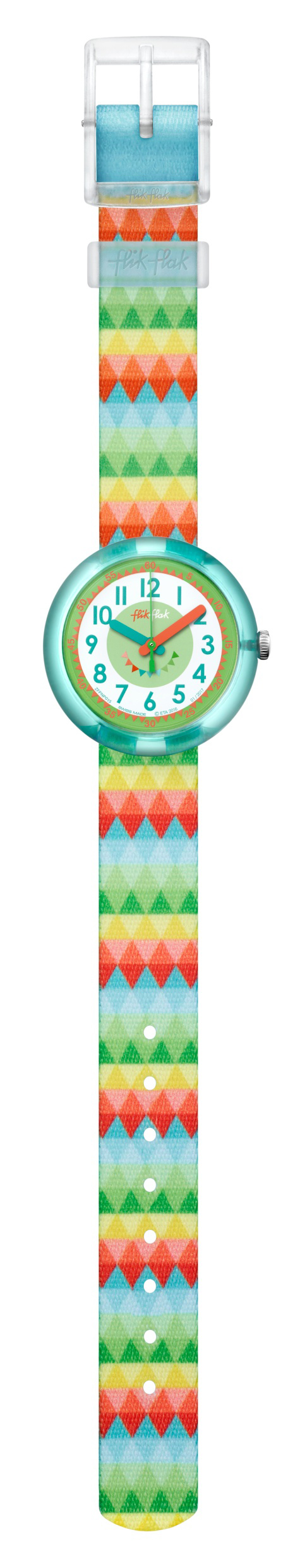 FLIK FLAK Sweet Flags Kinderuhr FPNP015