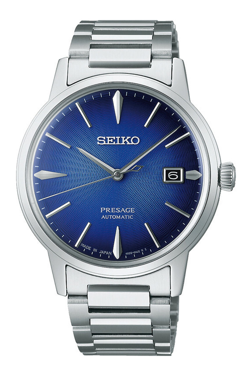 Seiko Presage Automatik Cocktail Blue SRPJ13J1 Herrenuhr