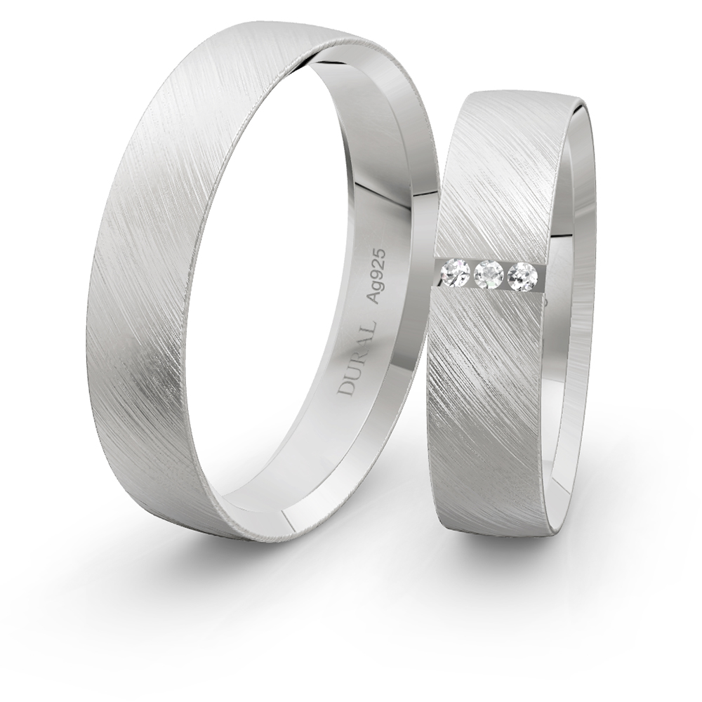 Trauringe 5,0 mm 925 Silber Trauringe 5,0 mm 925 Silber