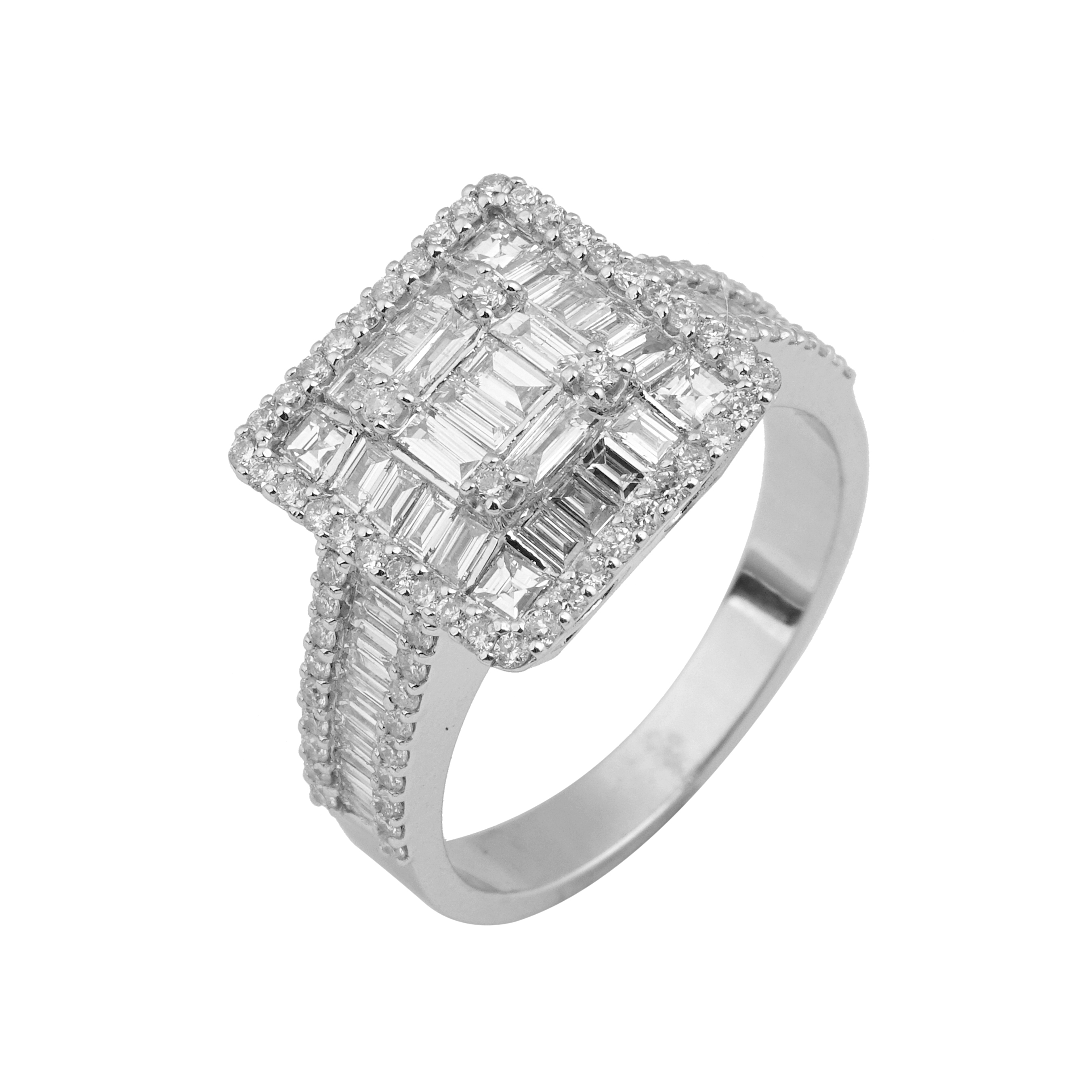 Brillant Ring 585/- Weißgold EXR4215