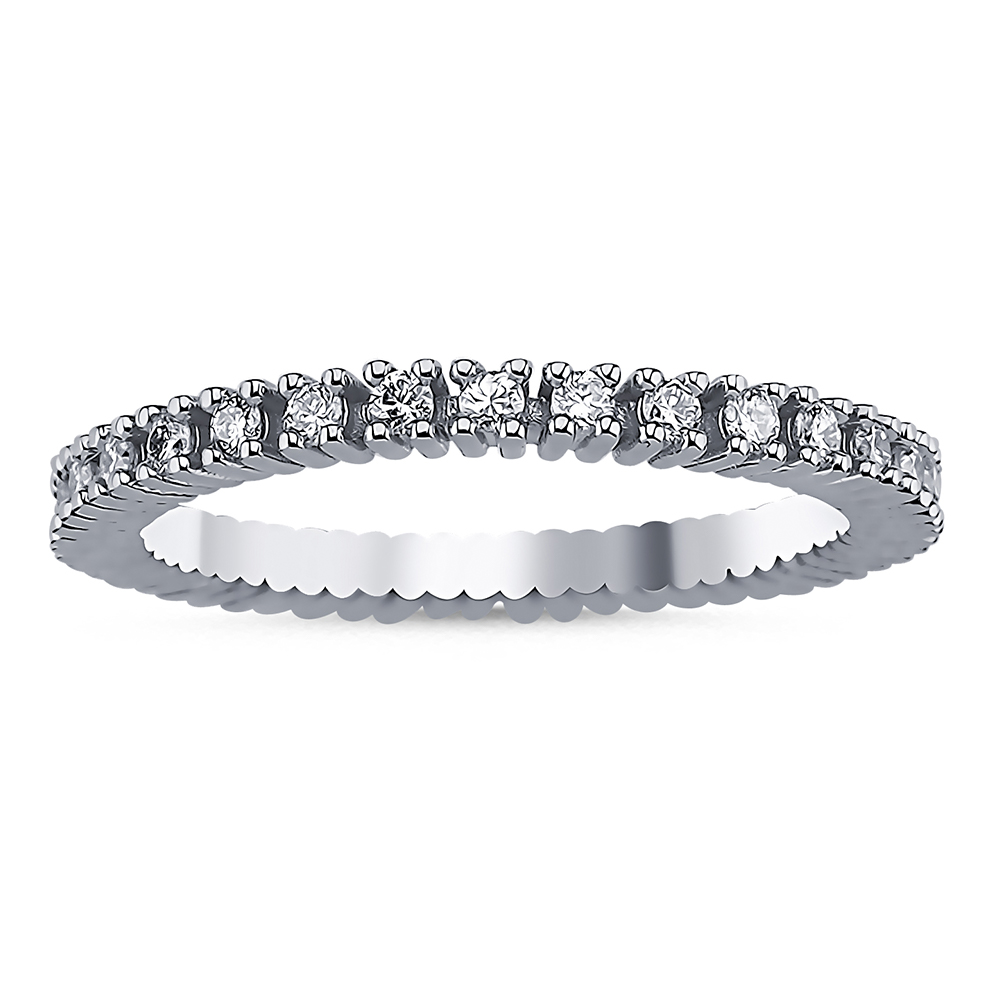 Memoire Eternity Ring 585/- Gold 0,40ct. Brillanten