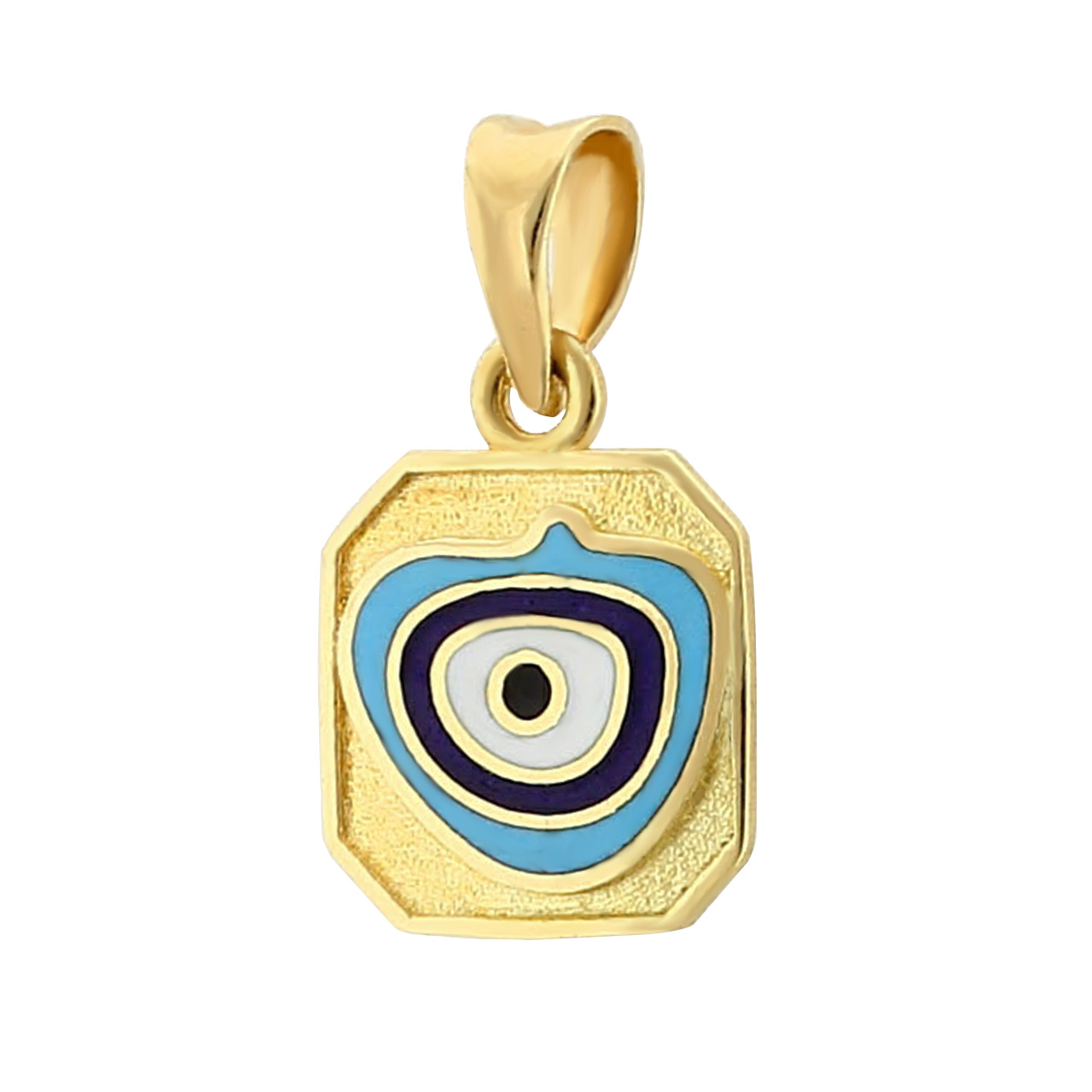 Nazar Auge - Nazar Gözü Anhänger Goldschmuck 585 Gelbgold AN160020