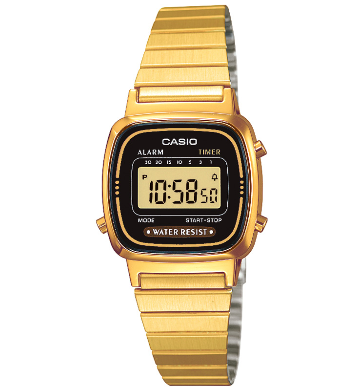 Casio Collection Damenuhr LA670WEGA-1EF