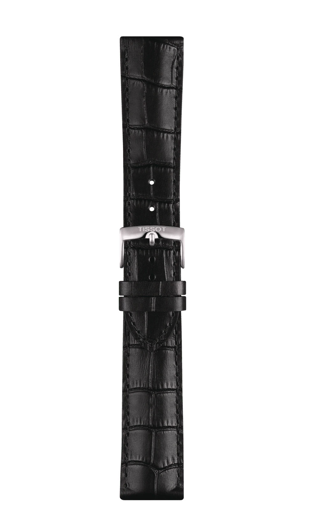Original Tissot Lederarmband 22mm Schwarz T852041653