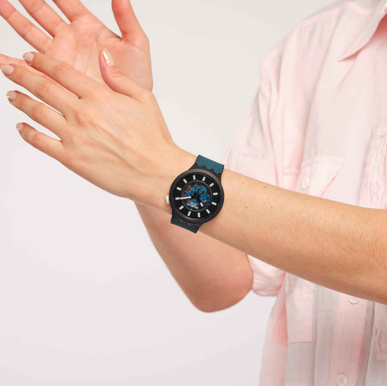 Swatch Night Trip SB03B107
