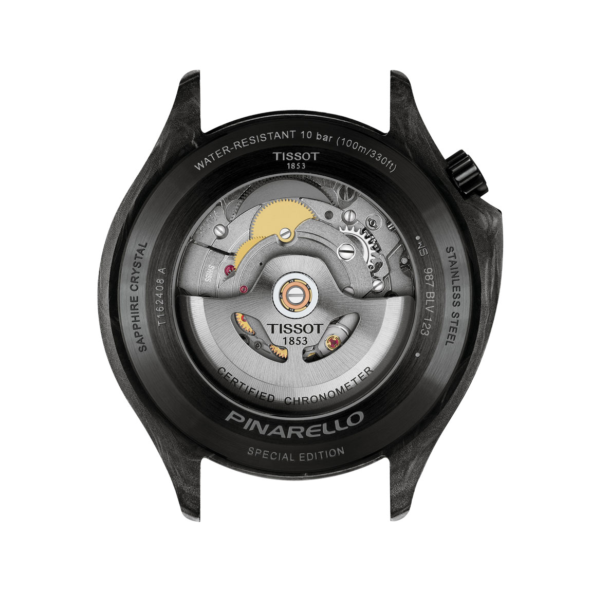 TISSOT Pinarello 43mm Powermatic 80 COSC T162.408.97.061.00
