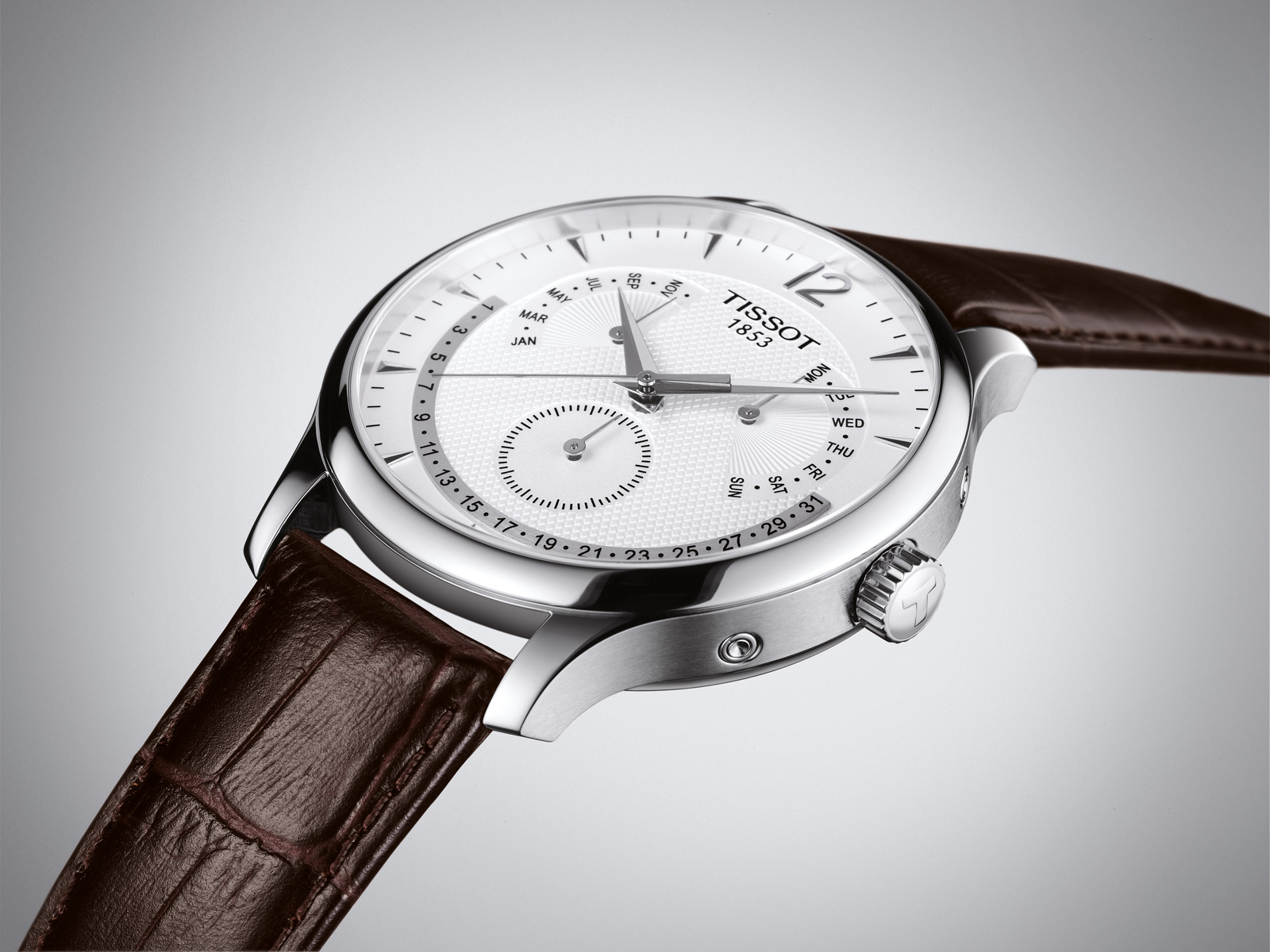 TISSOT Tradition Perpetual Calendar Herrenuhr T063.637.16.037.00