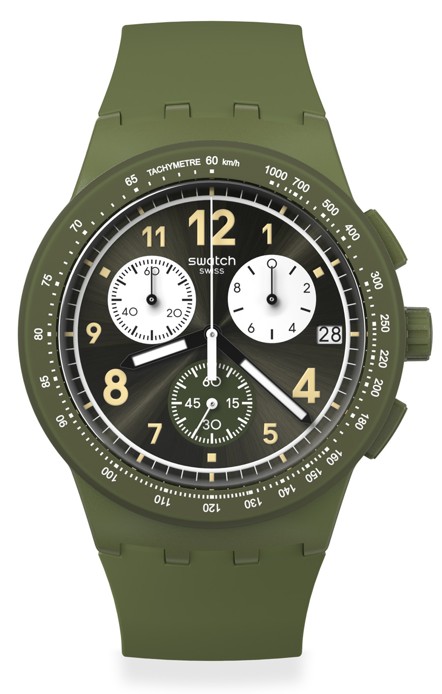 Swatch Nothing Basic About Green