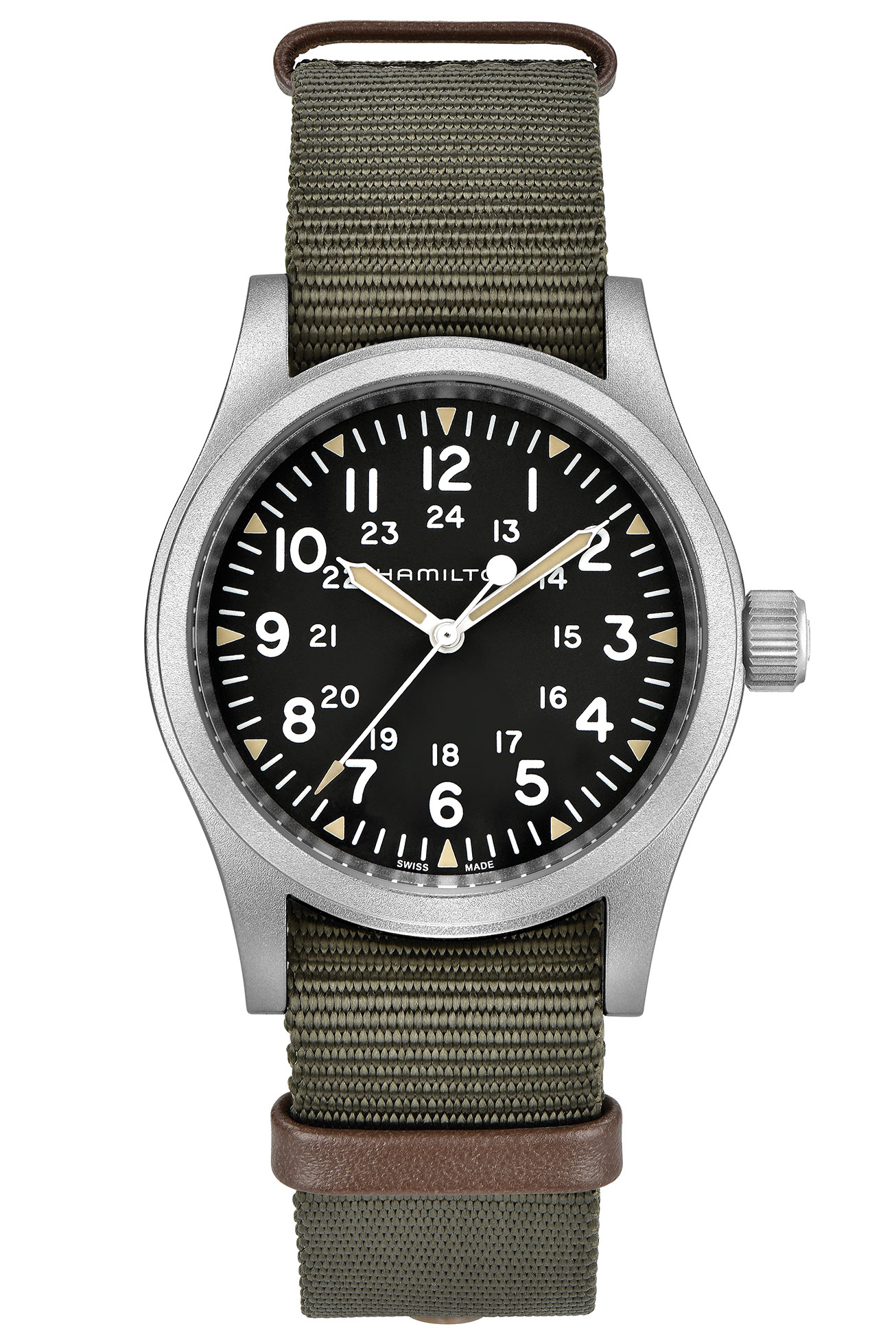 HAMILTON H69439931 Khaki Field Mechanical Herrenuhr