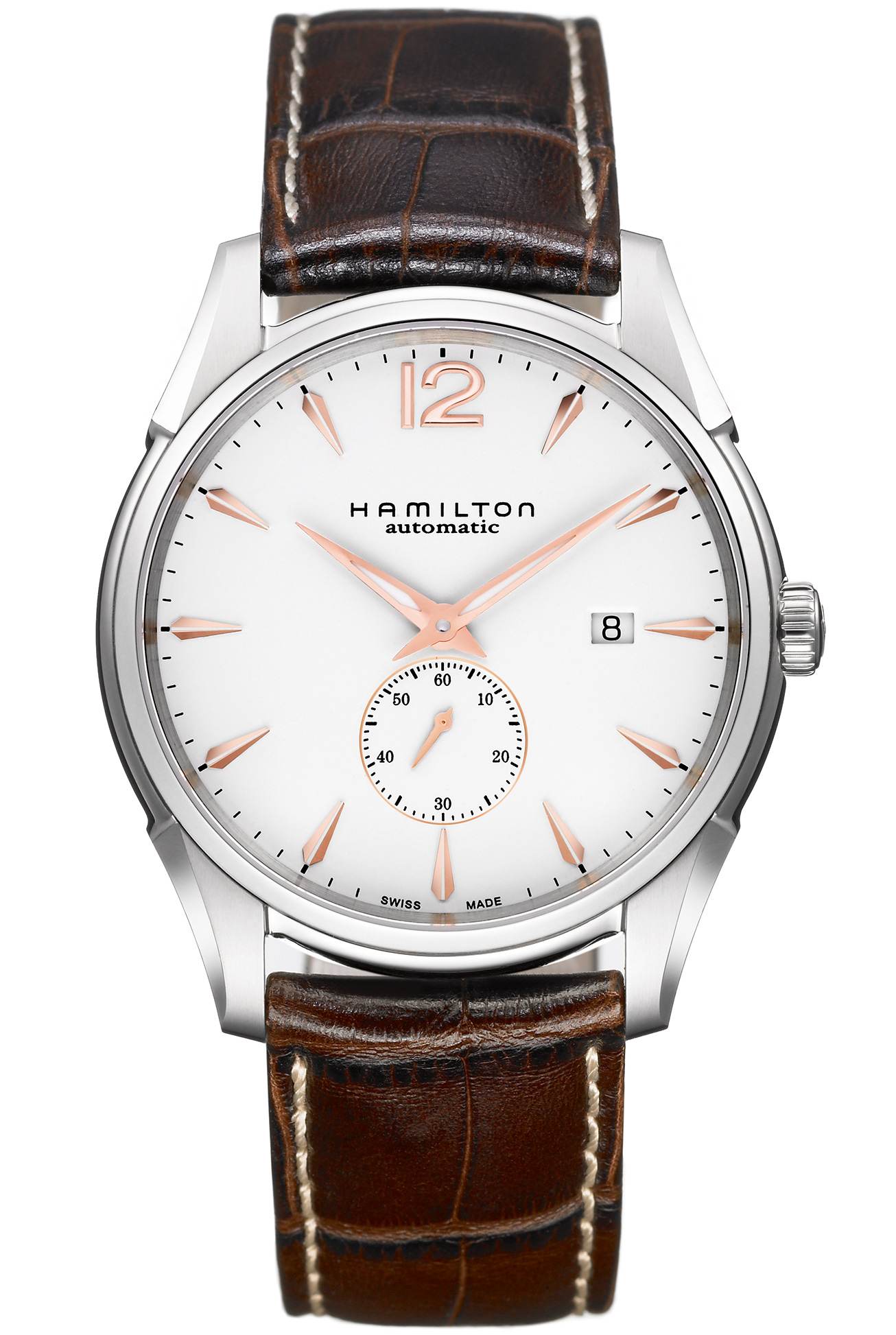 HAMILTON Jazzmaster Small Second Auto Herrenuhr H38655515