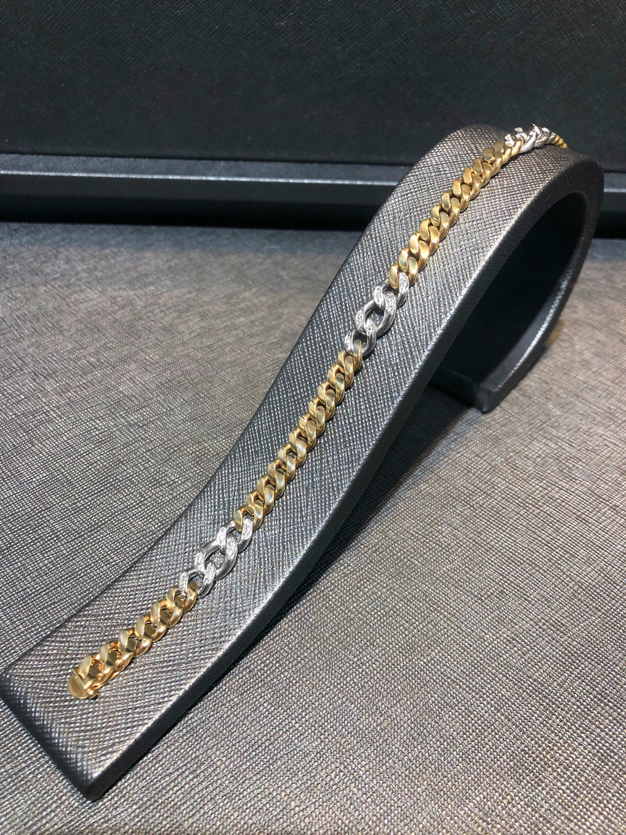 585/- Gold Diamanten Damen Armband mit EXB4124