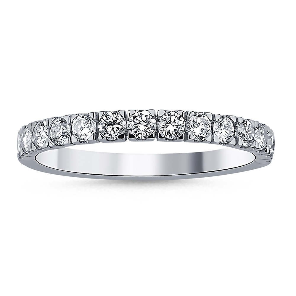 Memoire Eternity Ring 585/- Gold 0,56ct. Brillanten