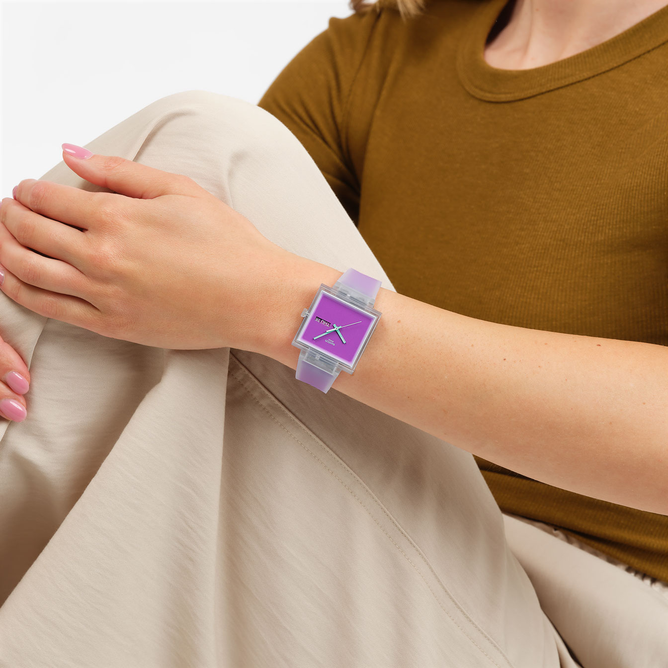 Swatch What If...See Thru Magenta? SO38K705