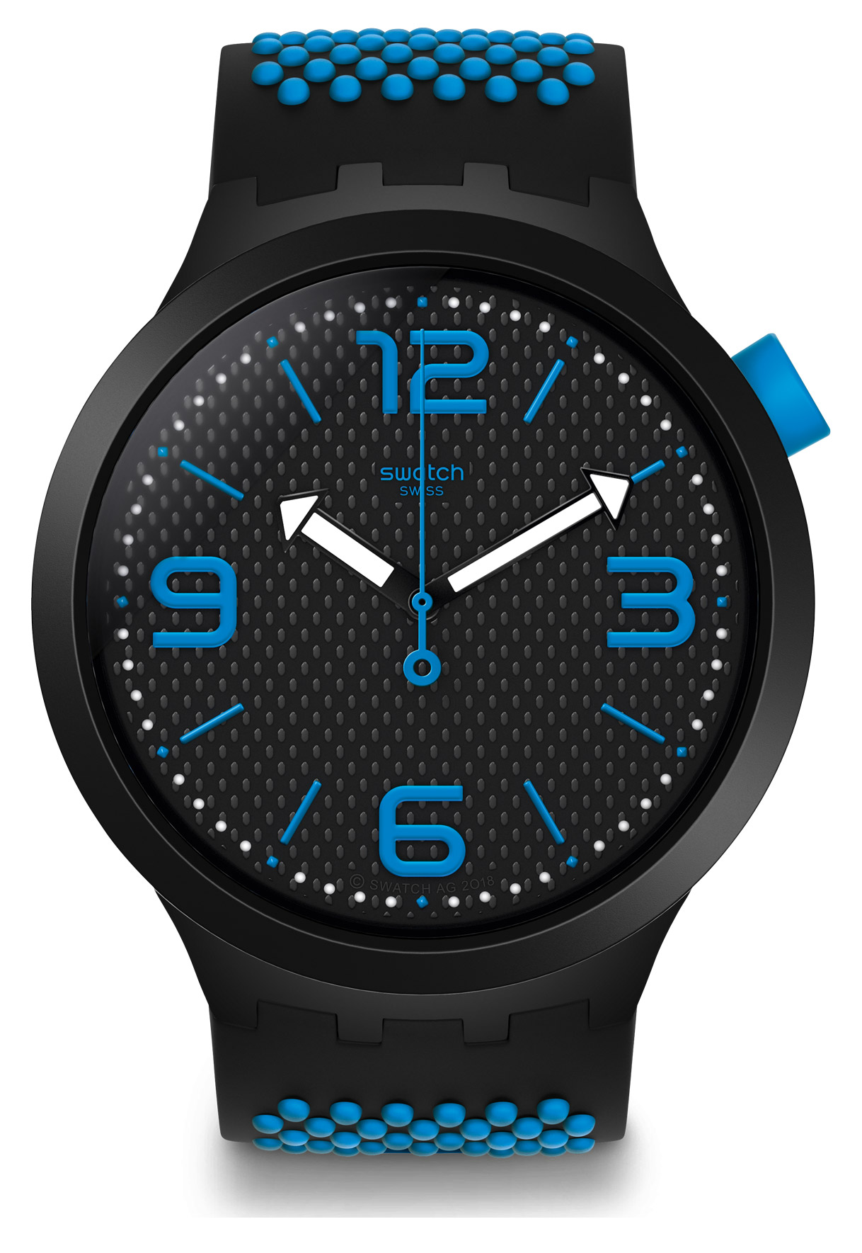 Swatch BBBlue SO27B101 Unisexuhr Originals Big Bold