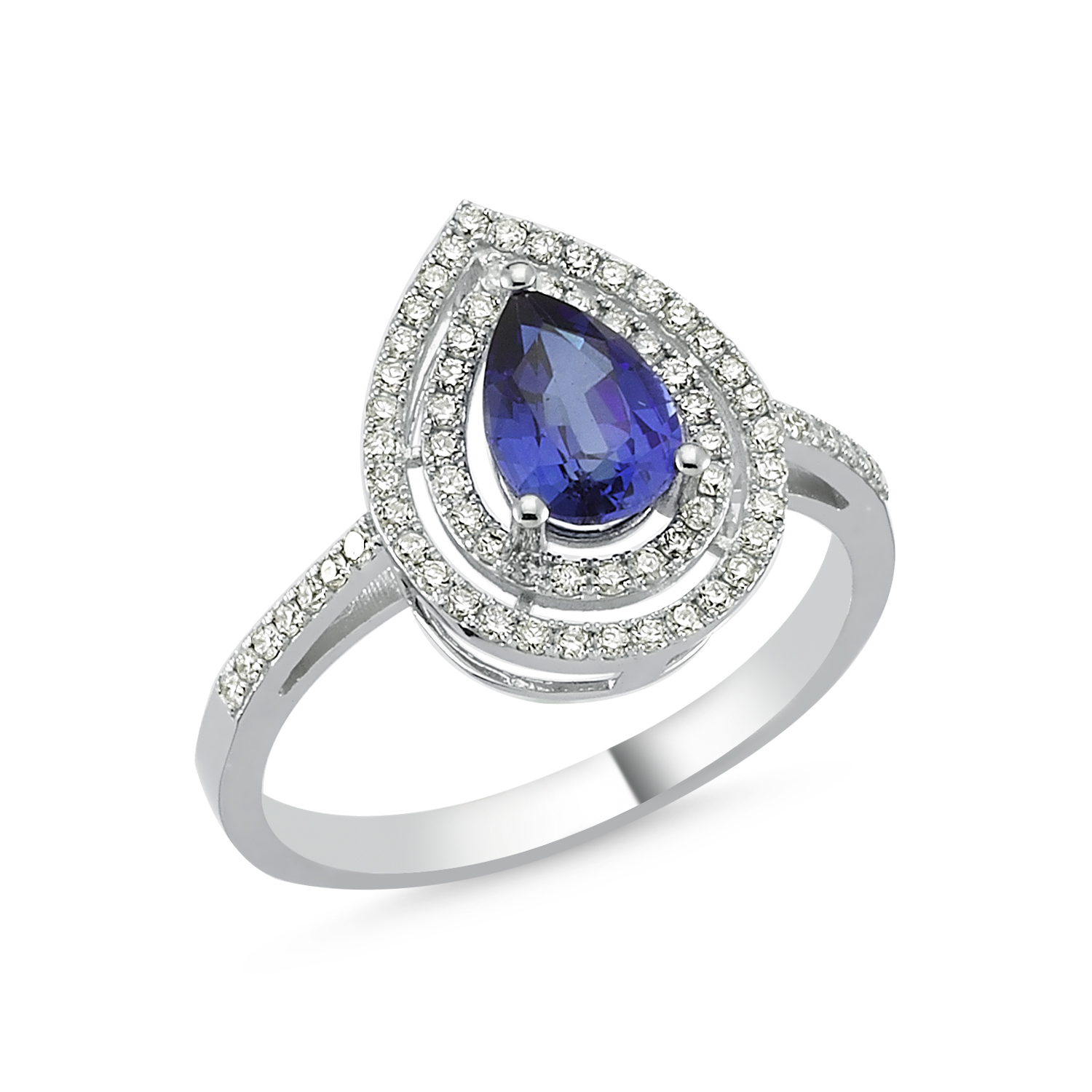 RinggXKq007WXOF21 Brillant Ring 585/- Weißgold EXR4272