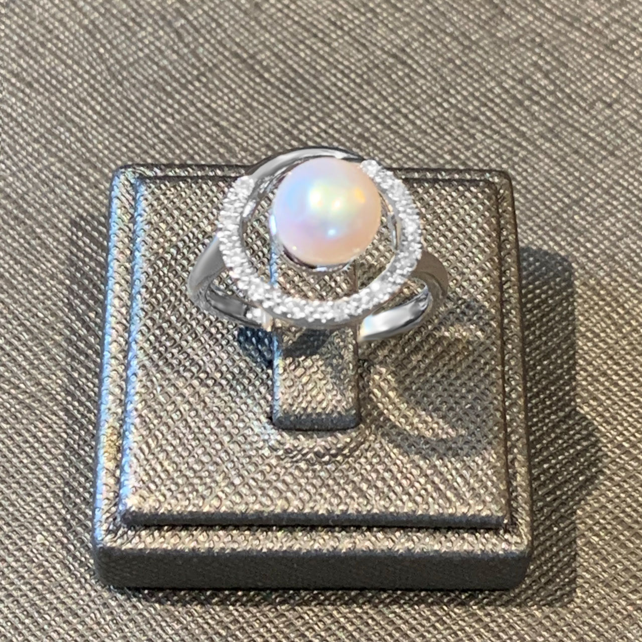 Diamant Perlen Damen Ring aus 585/- Gold EXPR4011