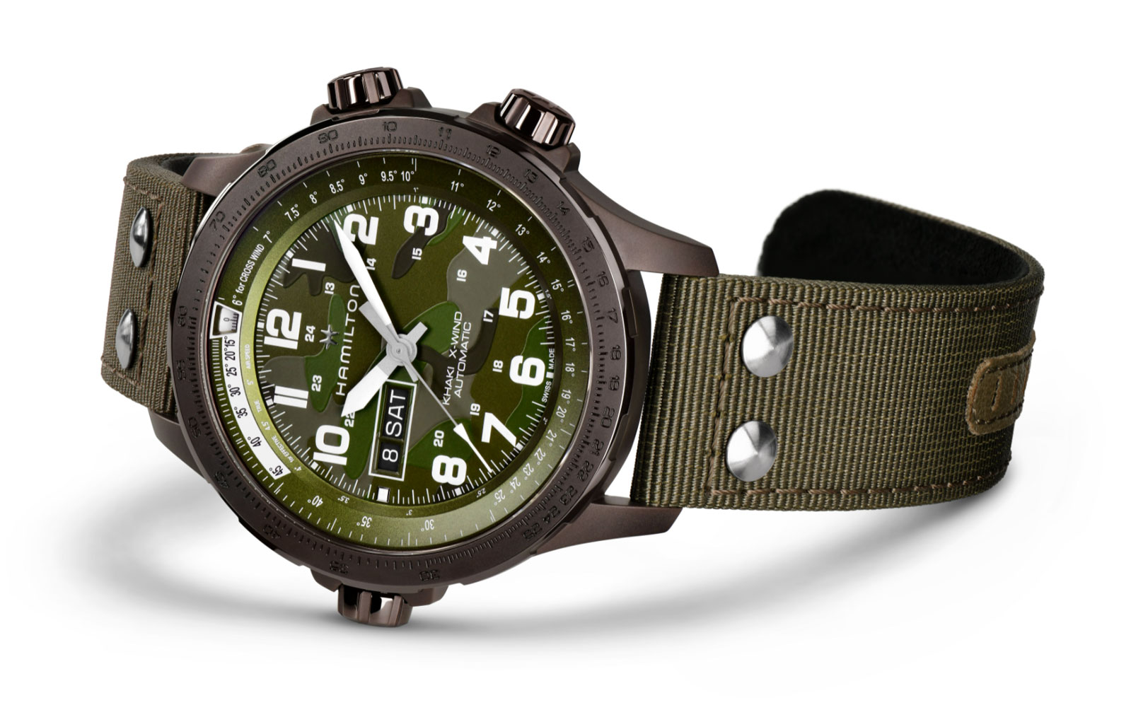 HAMILTON Khaki Aviation X-Wind Auto Chrono H77775960