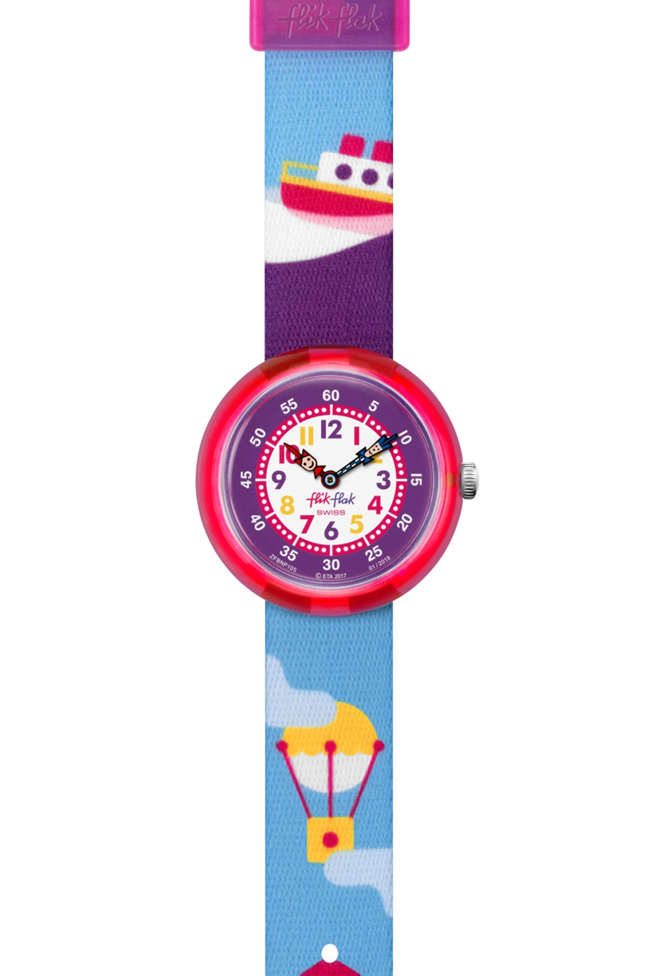 FLIK FLAK Ship Ahoj Kinderuhr FBNP105