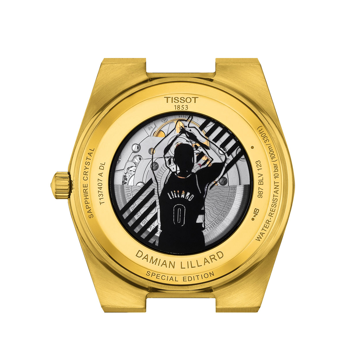 TISSOT PRX 40mm Powermatic 80 Damian Lillard Special Edition T137.407.33.051.00