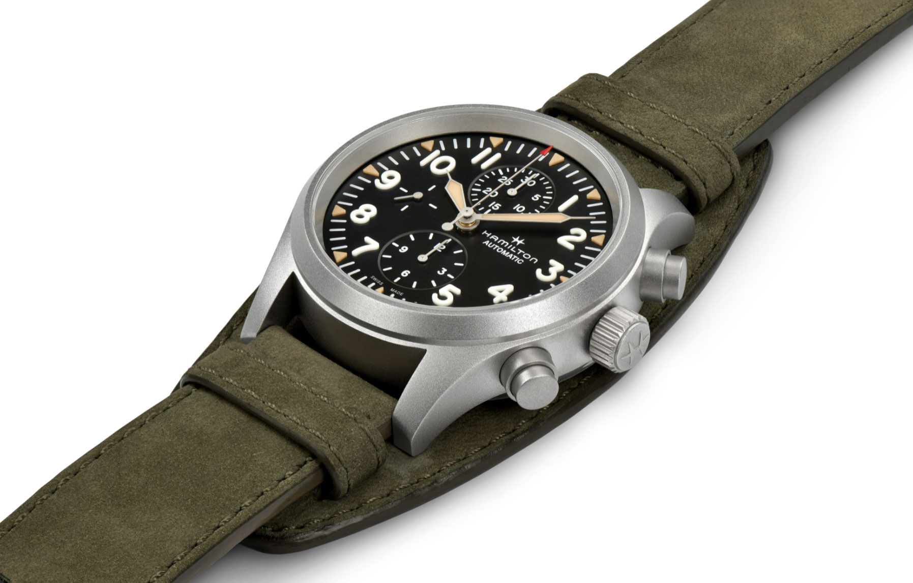 HAMILTON Khaki Field Auto Chrono Herrenuhr H71706830