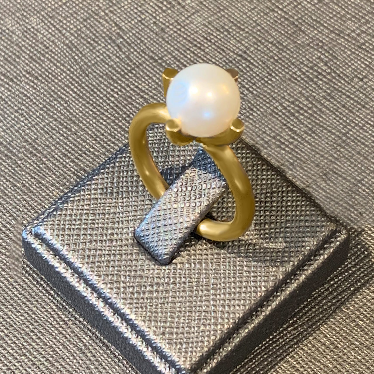 Diamant Perlen Damen Ring aus 585/- Gold EXPR4009