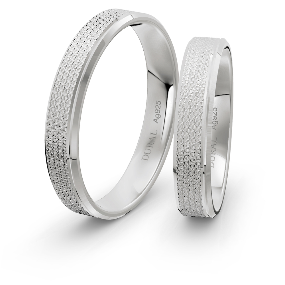 Trauringe 4,0 mm 925 Silber Trauringe 4,0 mm 925 Silber