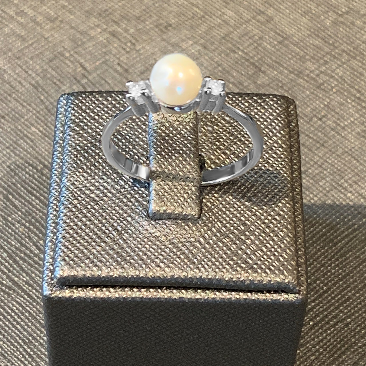 Diamant Perlen Damen Ring aus 585/- Gold EXPR4005