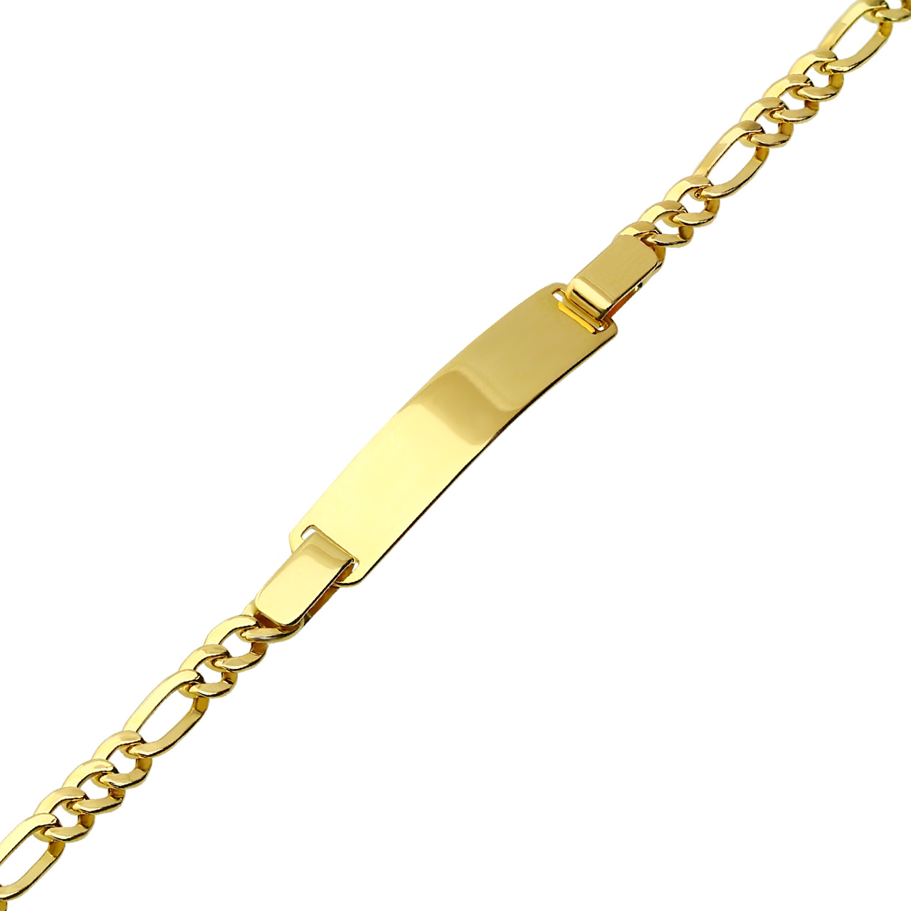 585 Gold Kinderarmband Gravurarmband Babyarmband Länge bis 14,0cm