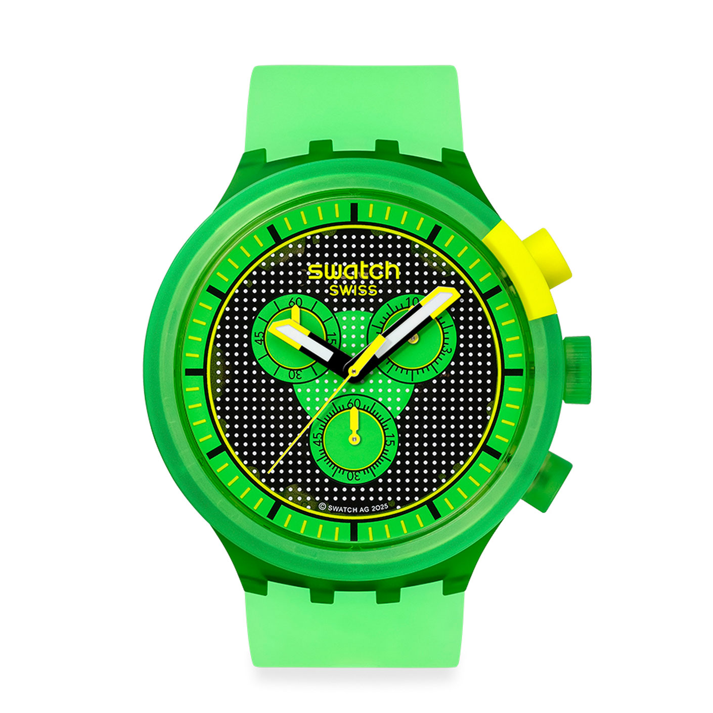 Swatch Glowingly Green SB02G100