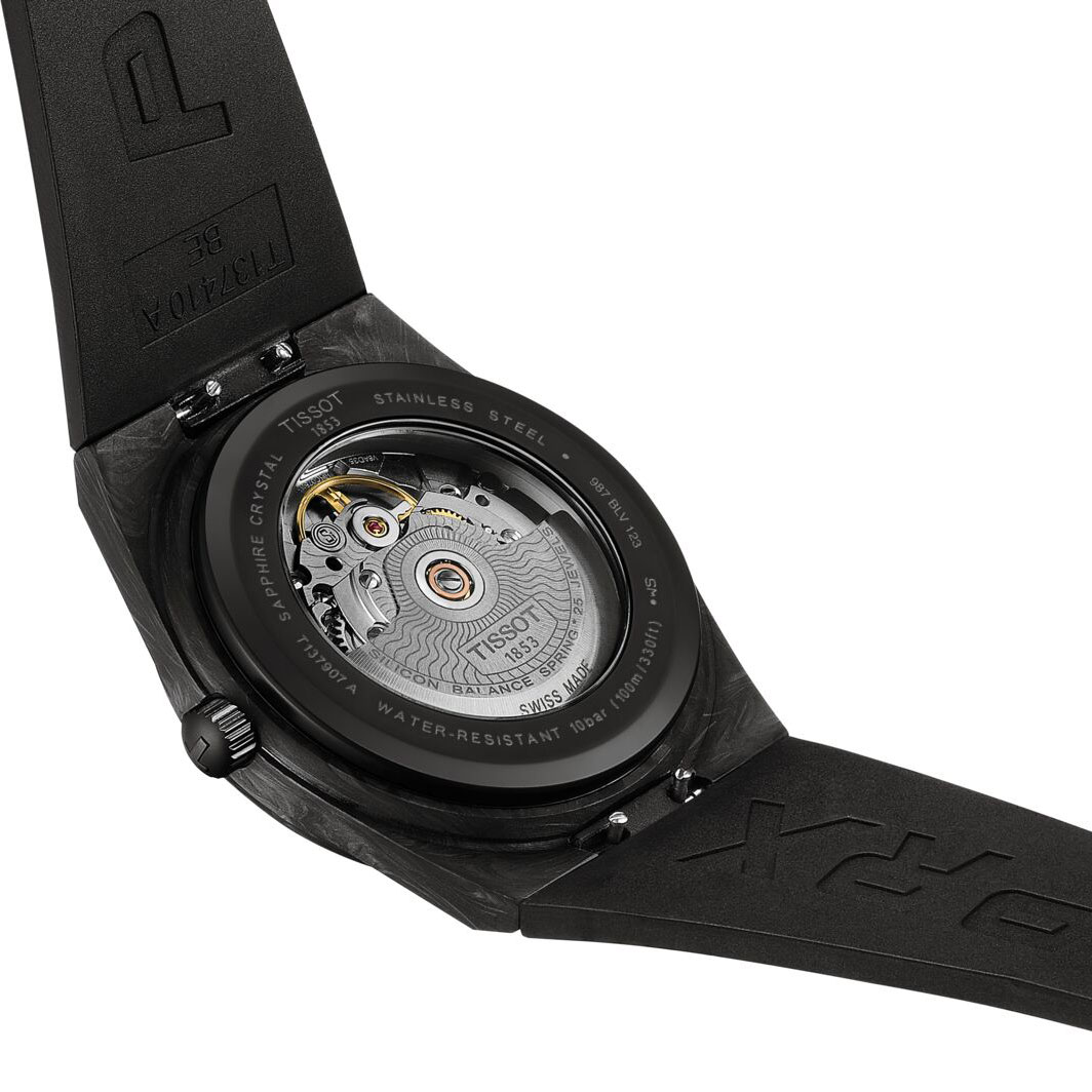 TISSOT PRX 40mm Carbon Powermatic 80 T137.907.97.201.00
