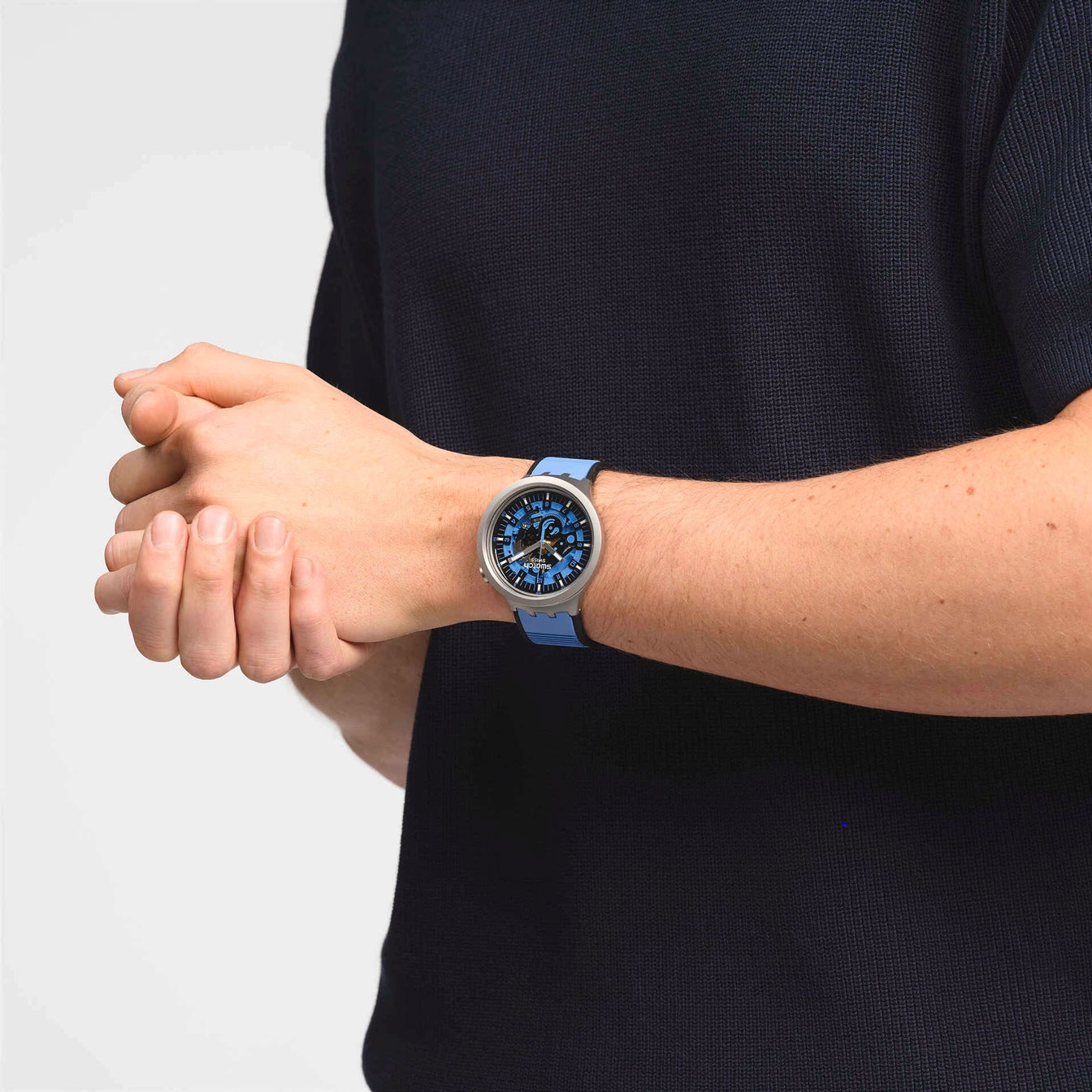 Swatch Azure Blue Daze SB07S106