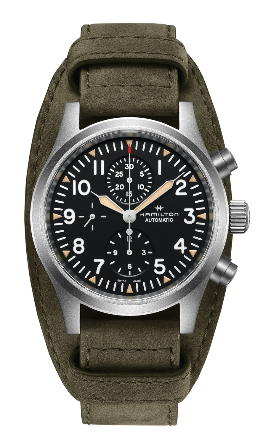 HAMILTON Khaki Field Auto Chrono Herrenuhr H71706830
