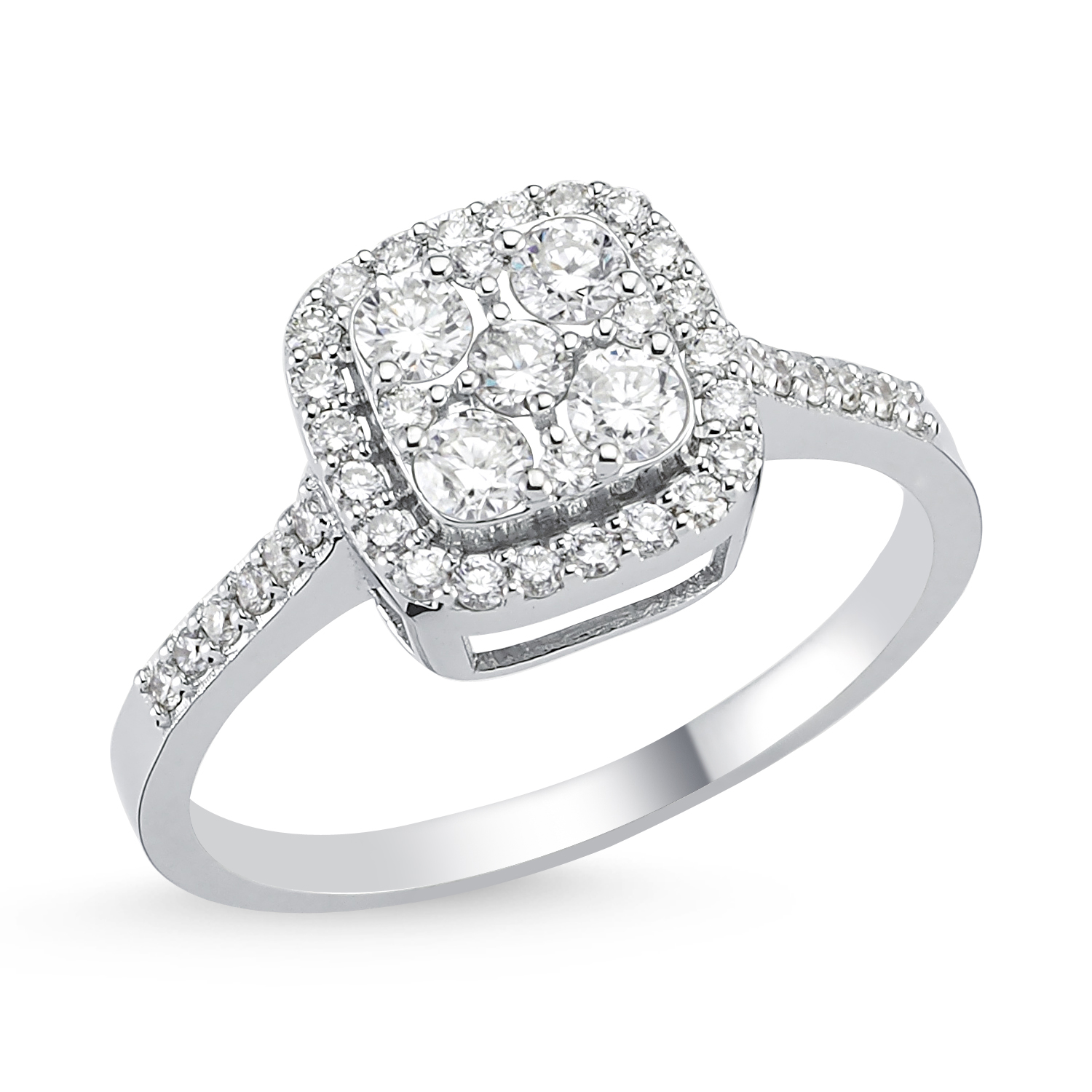 Ringmh8VQPZRUEhEW Brillant Ring 585/- Weißgold EXR4186