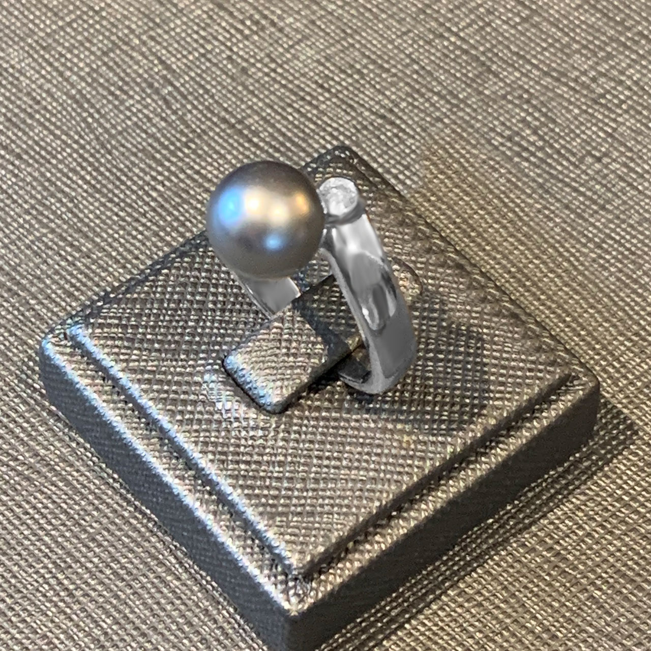 IMG_6559 Diamant Taiti Perlen Damen Ring aus 585/- Gold EXPR4011