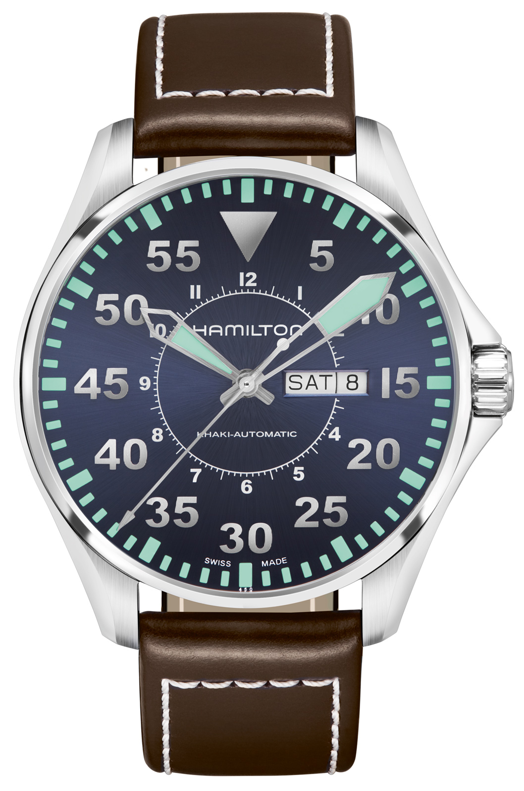 HAMILTON Khaki Aviation Pilot Auto Herrenuhr H64715545