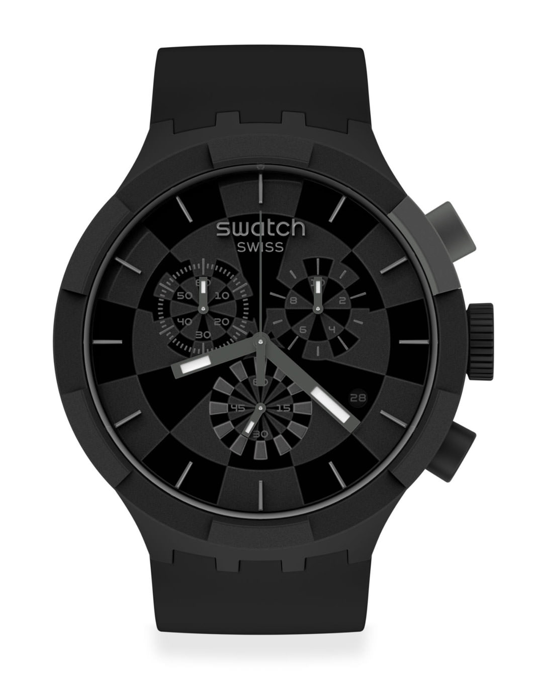 Swatch Checkpoint Black SB02B400 Big Bold