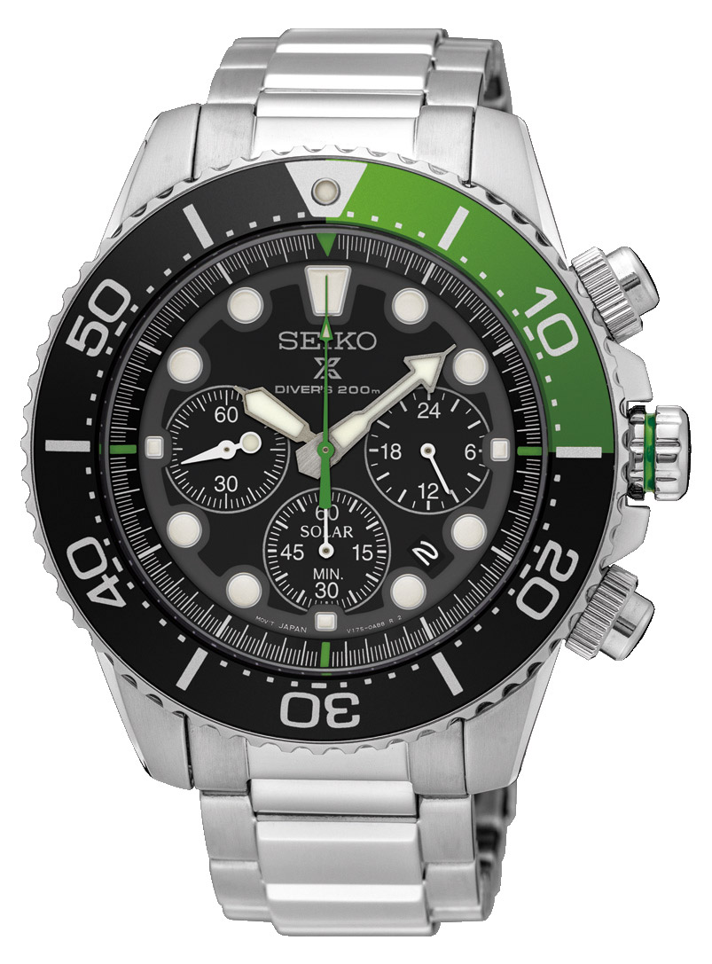 Seiko Prospex Sea Solar Chronograph Diver SSC615P1 Herrenuhr