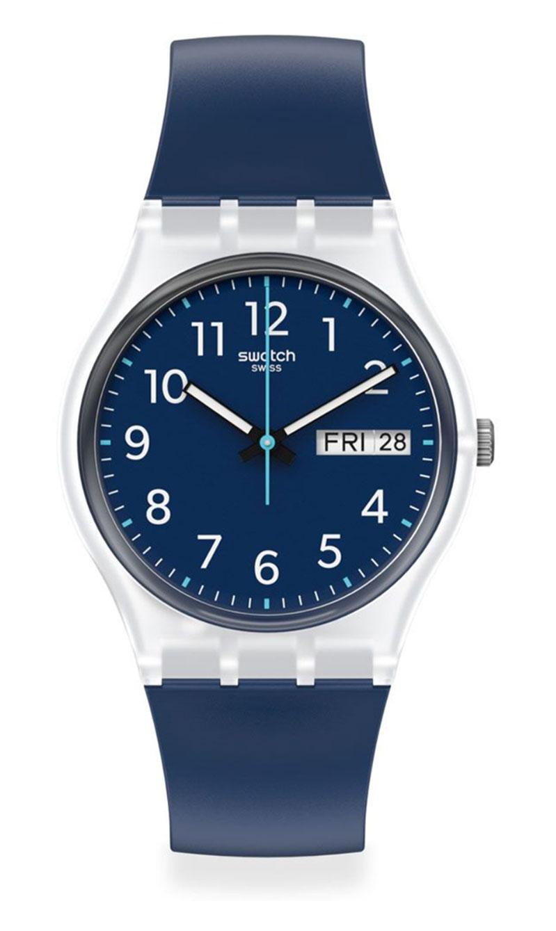 Swatch Rinse Repeat Navy GE725